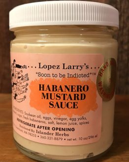 Habanero Mustard Sauce