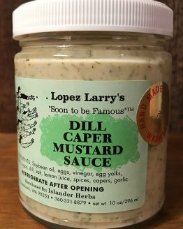 Dill Caper Mustard Sauce